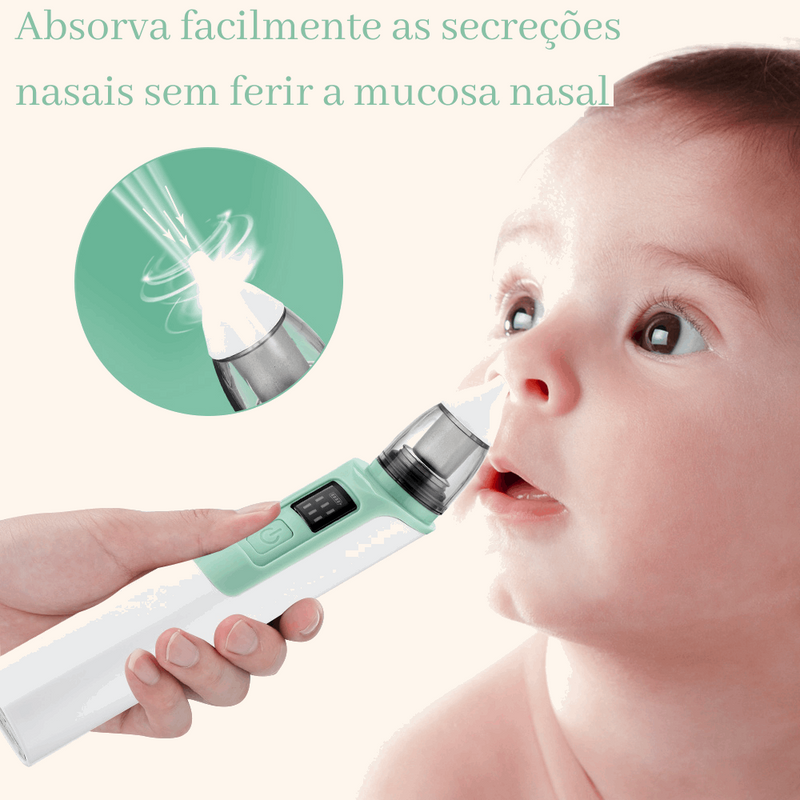 Aspirador nasal elétrico infantil